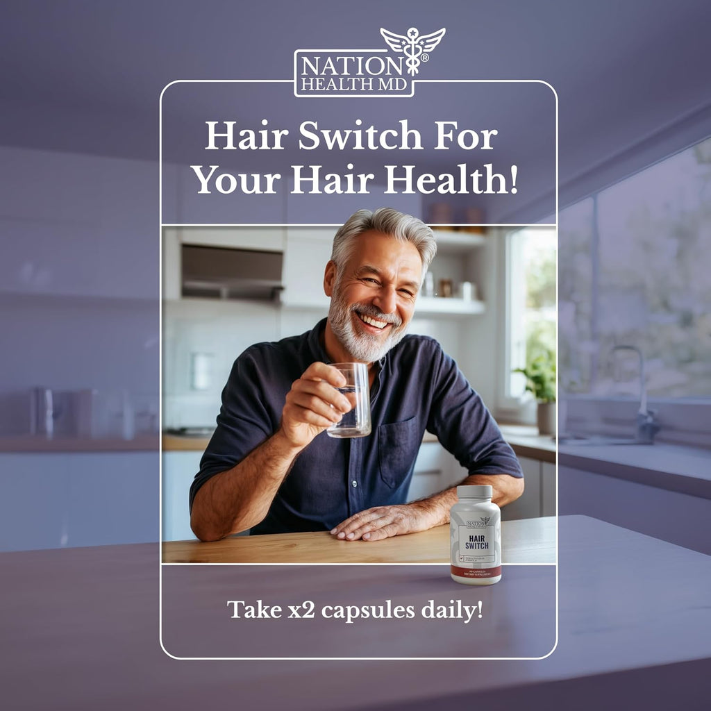 Hair Switch - Suplemento Capilar con Biotina y 17 Nutrientes