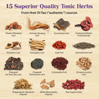 Dragon Herbs Super Adaptogen - Suplemento Adaptógeno con 16 Hierbas Tónicas, 100 Cápsulas
