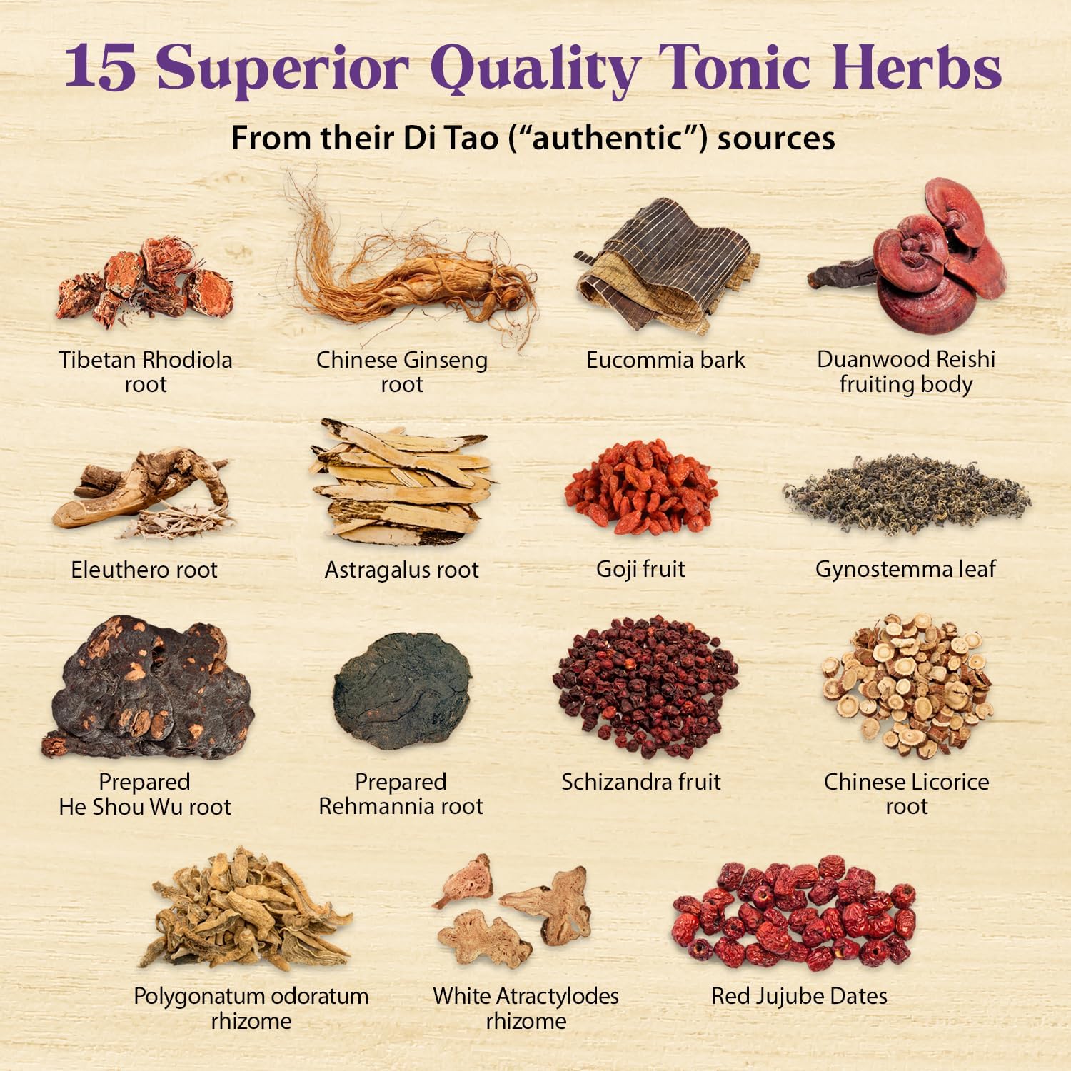 Dragon Herbs Super Adaptogen - Suplemento Adaptógeno con 16 Hierbas Tónicas, 100 Cápsulas
