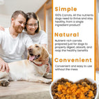 Olewo Zanahorias Originales para Perros – Suplemento de Fibra y Probióticos, 2.5 kg