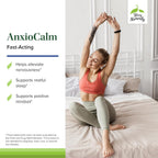 Terry Naturally AnxioCalm - Suplemento Calmante con Equinácea de Hoja Estrecha - 75 Comprimidos