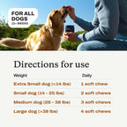 PetLab Co. Skin & Coat Chew – Snack para la piel y el pelaje de perros