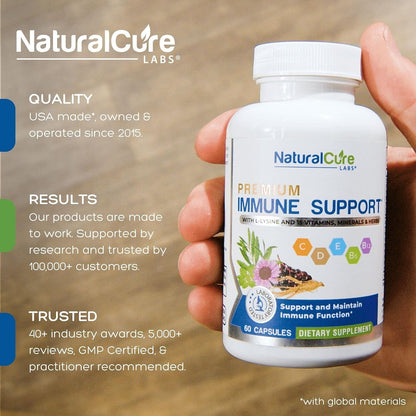 Natural Cure Labs Premium Immune Support - 16 en 1 – Image 2