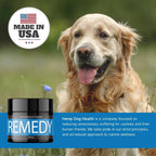 Remedy - Dog Balm con Aceite de Cáñamo - Bálsamo Natural para Perros