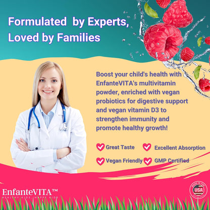 EnfanteVITA All in One Kids Vitamins - – Biotina: contribuye al metabolismo energético normal y al mantenimiento – Image 4