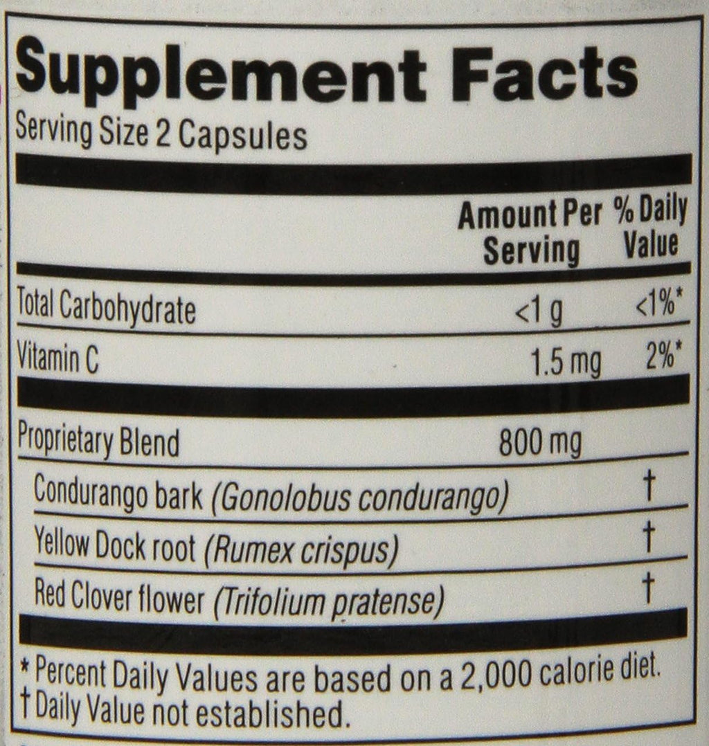 Kroeger Herb Candida Formula No 1, 100 Cápsulas