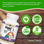 Vitamina D3 5000 IU - 120 Cápsulas Blandas - BIOACTIVE NUTRIENTS