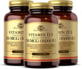 Solgar Vitamina D3 10.000 IU - 360 Cápsulas Blandas (Pack de 3)