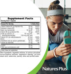 NaturesPlus Super B-50 - Complejo B de Alta Potencia con Colina, Inositol y PABA - 60 Cápsulas