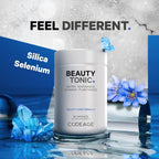 Codeage Beauty Tonic - Suplemento de Biotina 1500 mcg con Vitaminas y Alimentos Orgánicos - 90 Cápsulas Veganas
