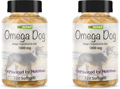 Aceite de Pescado para Perros Omega 3 – – Salud cardíaca: El DHA y el EPA son importantes para el funcionamiento – Image 3