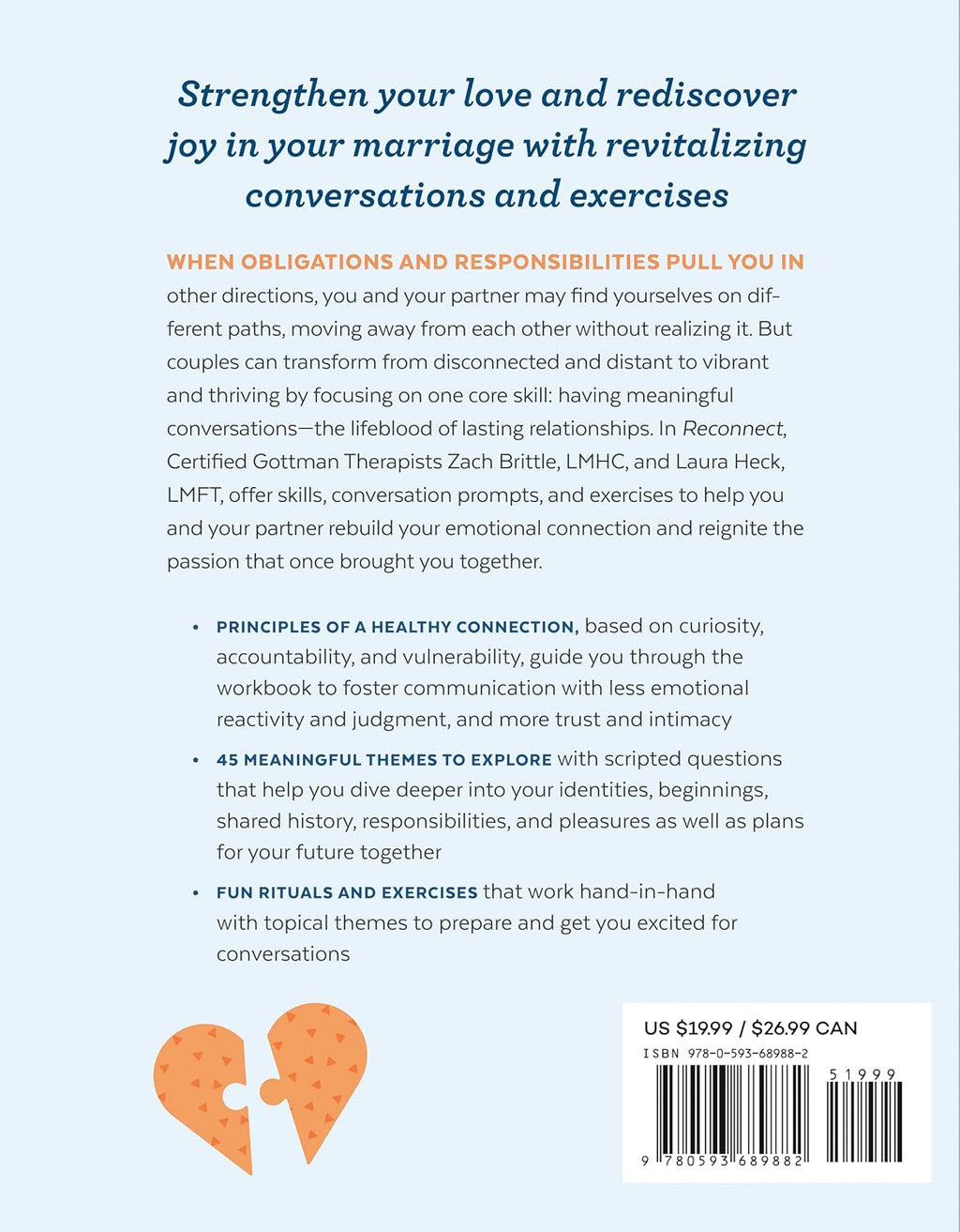 Reconnect: Un libro de ejercicios para parejas - Conversaciones guiadas para una relación duradera