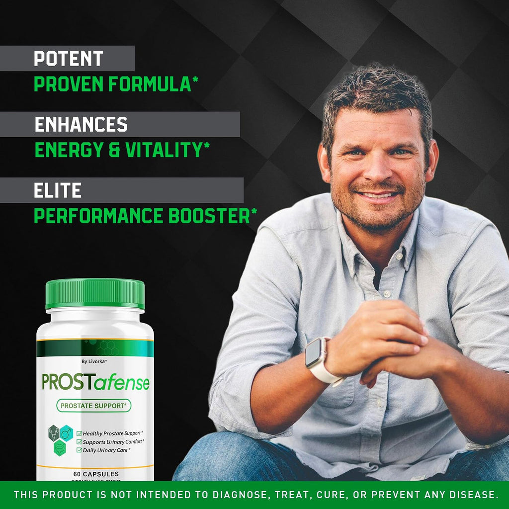 (5 Pack) Prostafense Health Supplements for Men Capsules - Official Prostafense Pills All Natural Support, Prostafence Maximum Strength Premium Formula for Daily Wellness, 300 Capsules For 5 Months