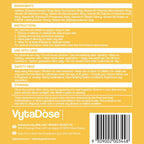Vytadose Parches de Energía con Complejo B Metilado y Cafeína Natural (30 Parches)