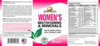 Rise-N-Shine Women's Multivitamin and Minerals with Zinc, Selenium, Calcium, Magnesium & More for Immune System Support - Energy, Skin Vitamins - 30 Day Supply - 30 Tablets