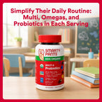 SmartyPants Gomitas Multivitamínicas Orgánicas para Niños - 120 gomitas