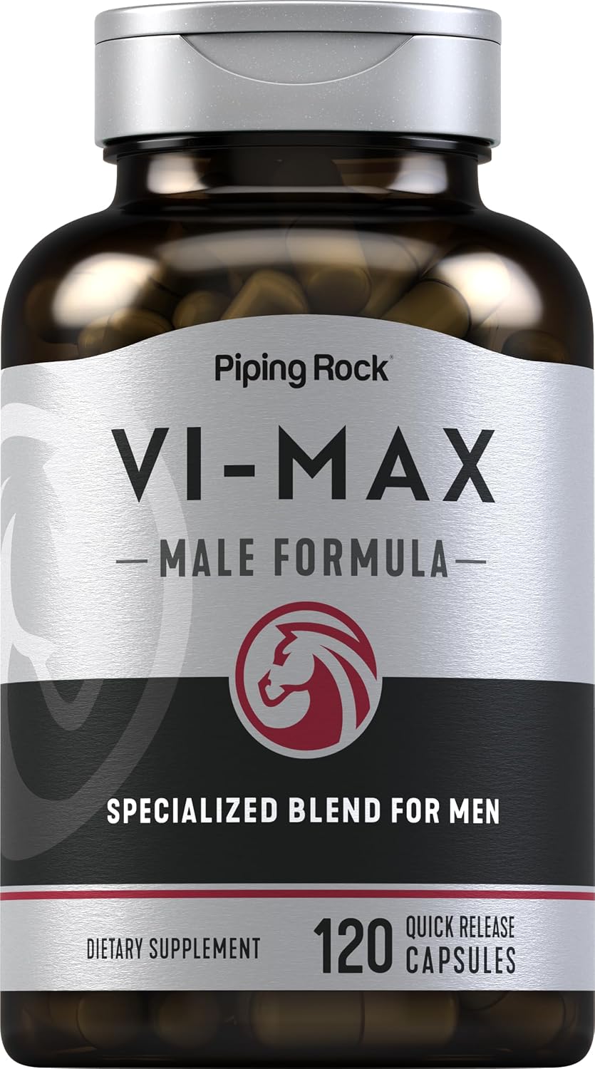Piping Rock Vi-Max - Fórmula Masculina, 120 Cápsulas