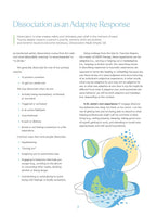 The Dissociation Made Simple Flipchart: A Visual Guide for Clinicians Working with Dissociative Clients--Addresses dissociation as a symptom of CPTSD, OSDD, DID, and trauma