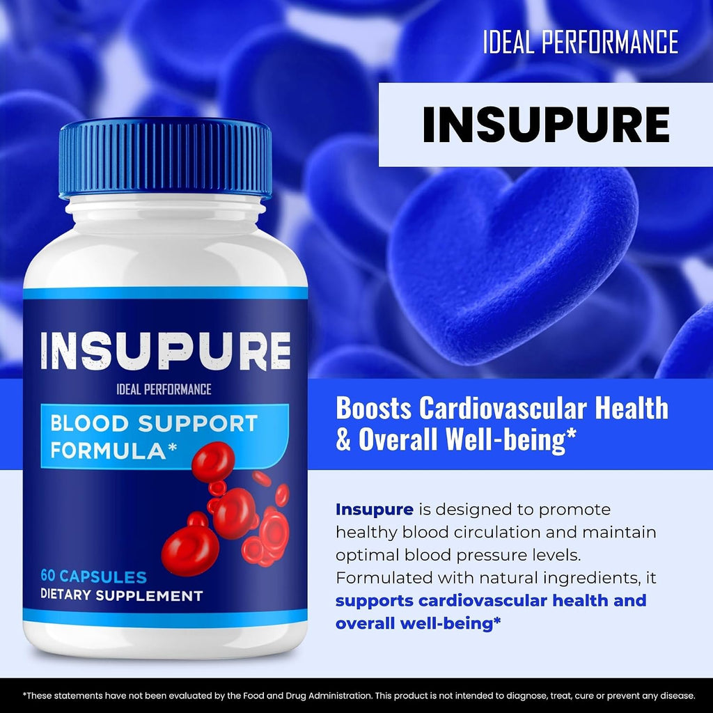 Insupure Cápsulas - Suplemento Natural de Máxima Potencia (5 Paquetes)