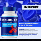 Insupure Cápsulas - Suplemento Natural de Máxima Potencia (5 Paquetes)