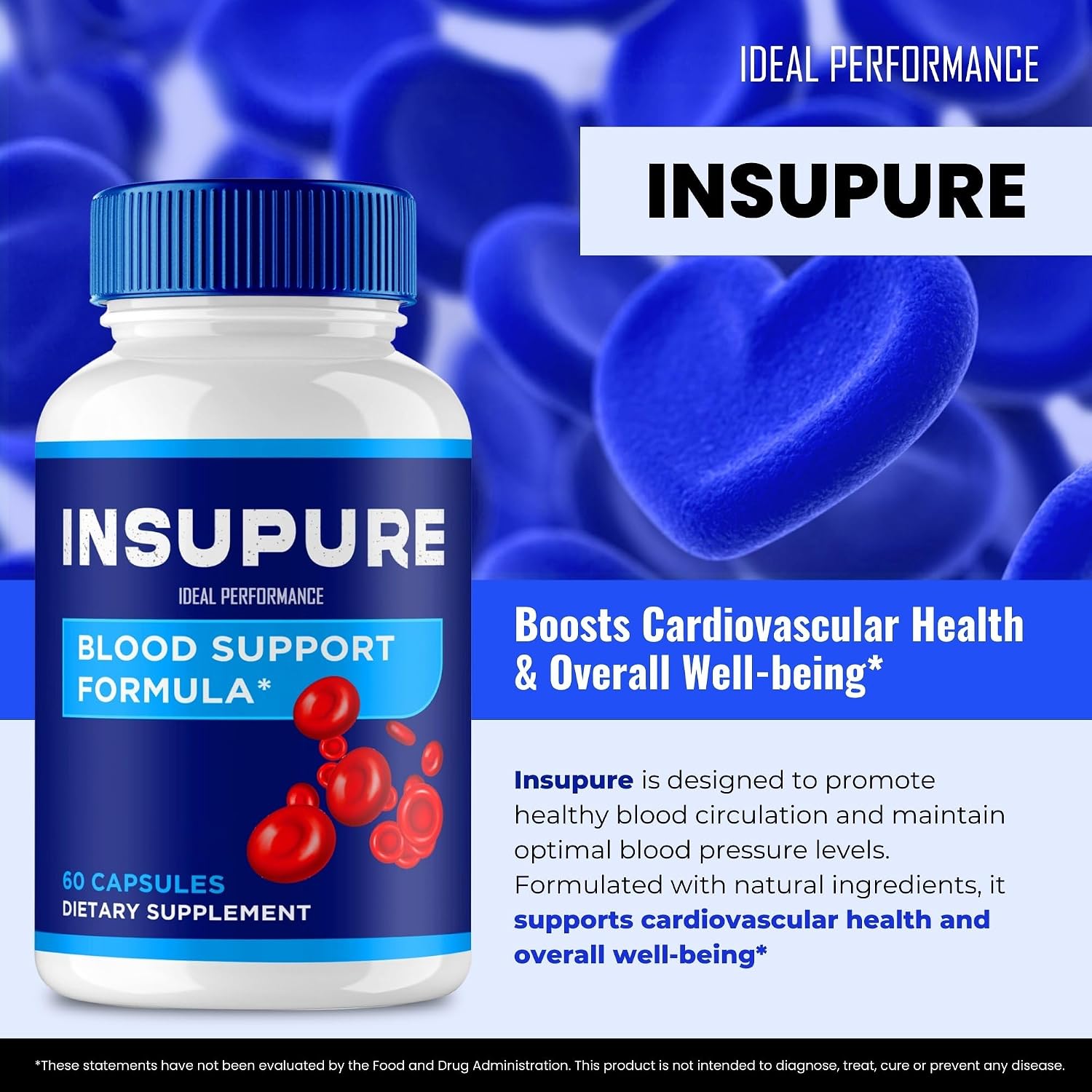 Insupure Cápsulas - Suplemento Natural de Máxima Potencia (5 Paquetes)