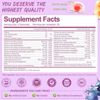 Totaria Multivitamínico para Mujeres 14+ con Hierro - Gominolas Sin Azúcar (Pack de 2)