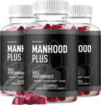 Manhood Plus Gummies para Hombres - 180 Gominolas (3 Meses)