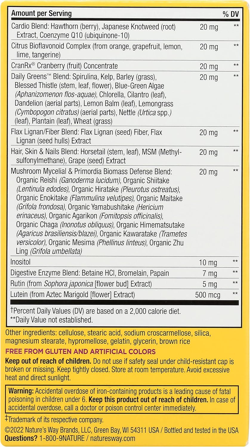 Nature's Way Alive Women Ultra Potency Multivitamin, 60 comprimidos