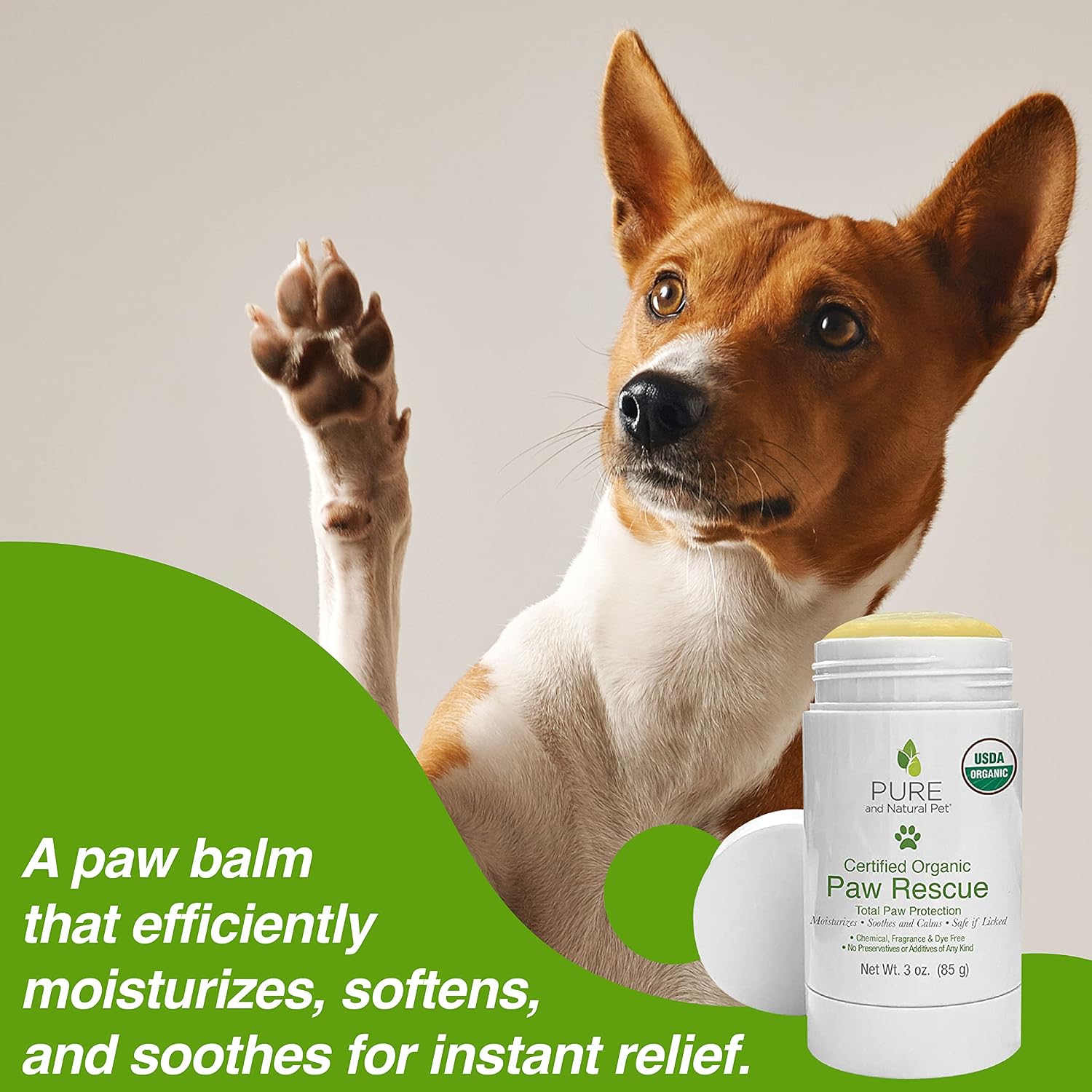 USDA Certified Organic Paw Rescue / Bálsamo para Patas