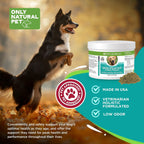 Only Natural Pet Senior Ultimate Daily - Suplemento vitamínico para perros mayores - 150 g en polvo sabor pavo