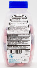 Quality Choice Antiácido Extra Strength - Carbonato Cálcico 750 mg - 96 Comprimidos Masticables Sabor Bayas (Pack de 2)