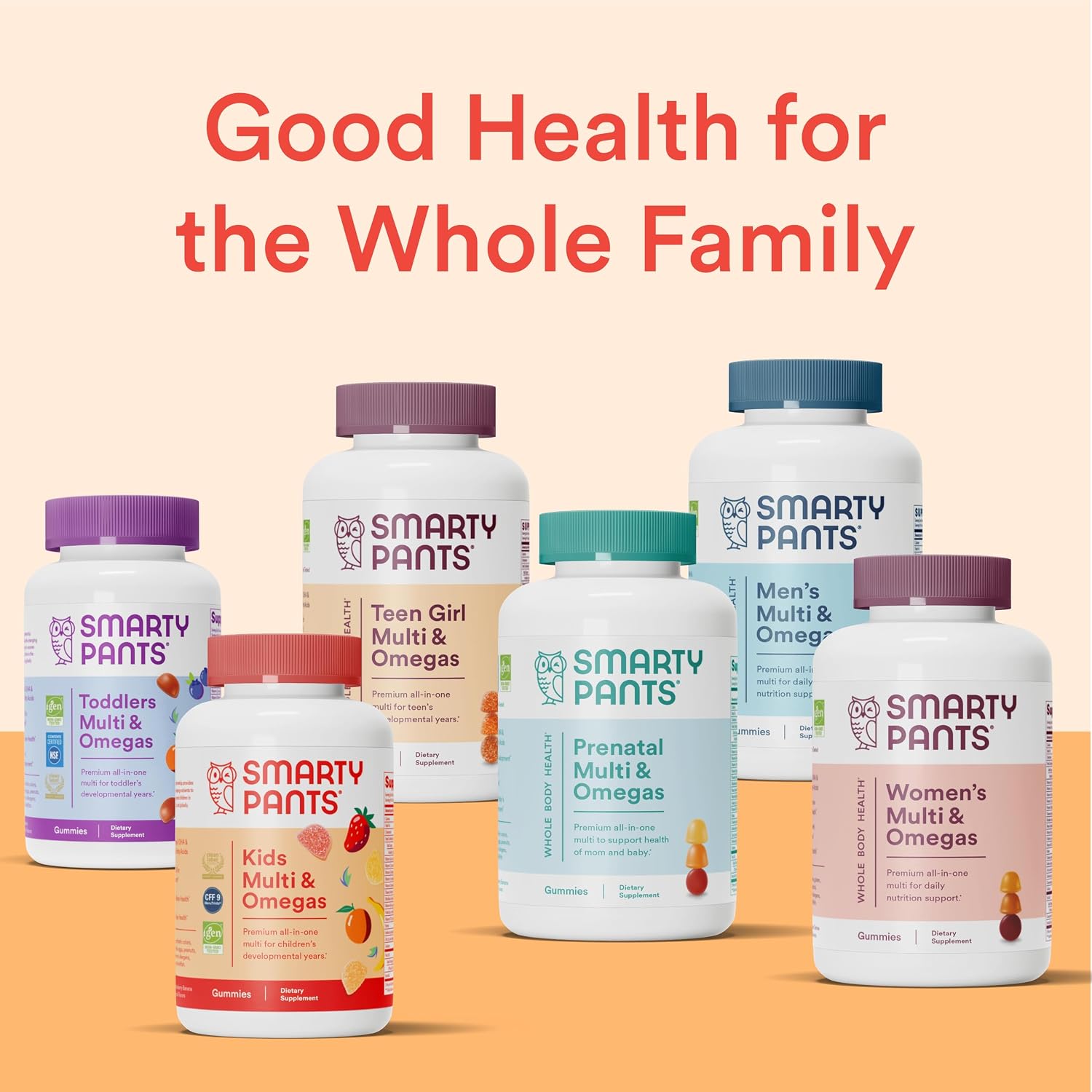 SmartyPants Gomitas Multivitamínicas para Niños - 120 Gomitas (30 Días)
