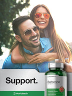 Horbäach Berberine HCl 500 mg | 120 Cápsulas Vegetarianas | Suplemento de Extracto de Agracejo