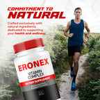 Eronex Vitamin Complex Pills, 60 Cápsulas – Complejo Multivitamínico y Mineral