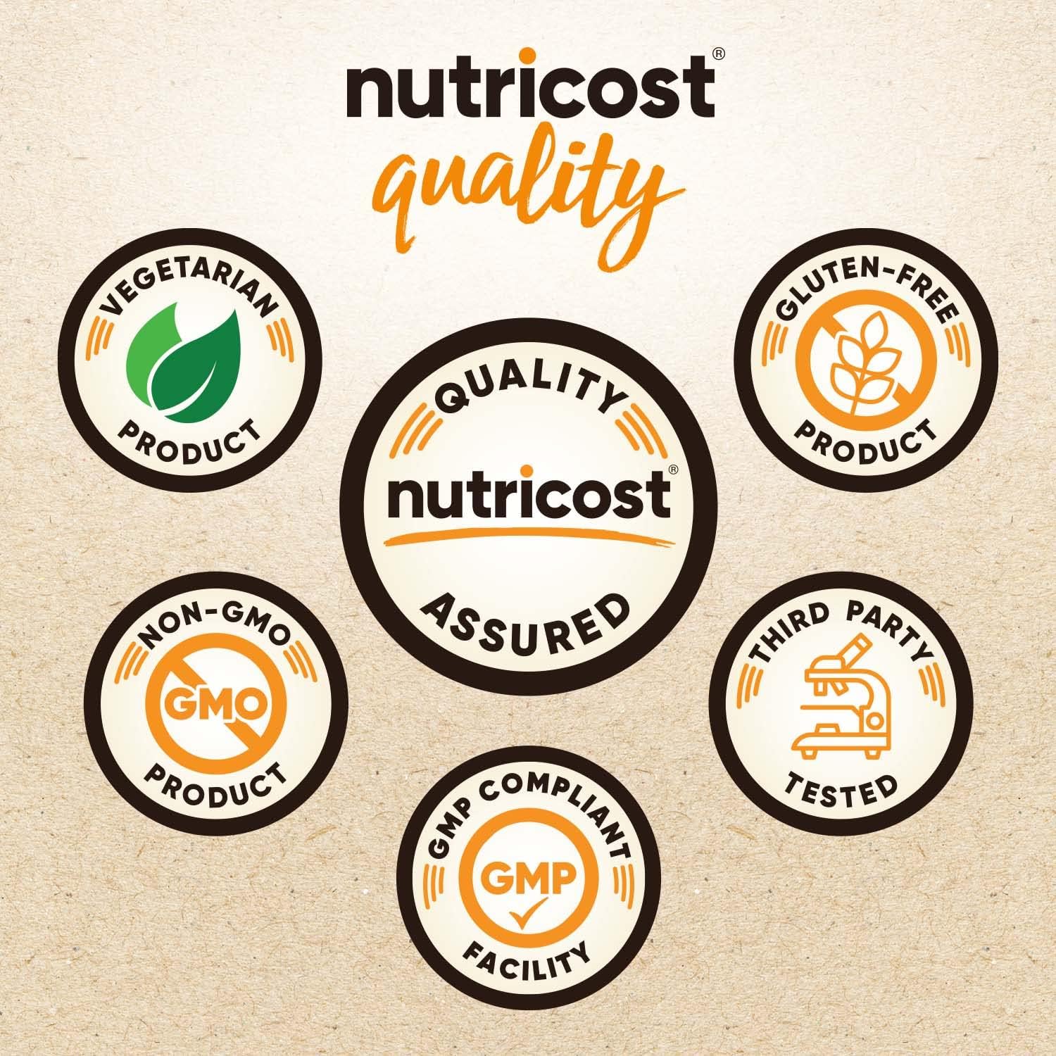 Nutricost Organic Super Greens Powder - Sabor Naranja Sunrise - 30 Raciones