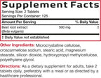 Bronson Beet Root Extra Strength, 250 Comprimidos Vegetarianos