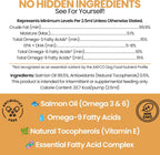 Aceite de Salmón para Perros - Suplemento de Omega 3 Noruego - 236 ml
