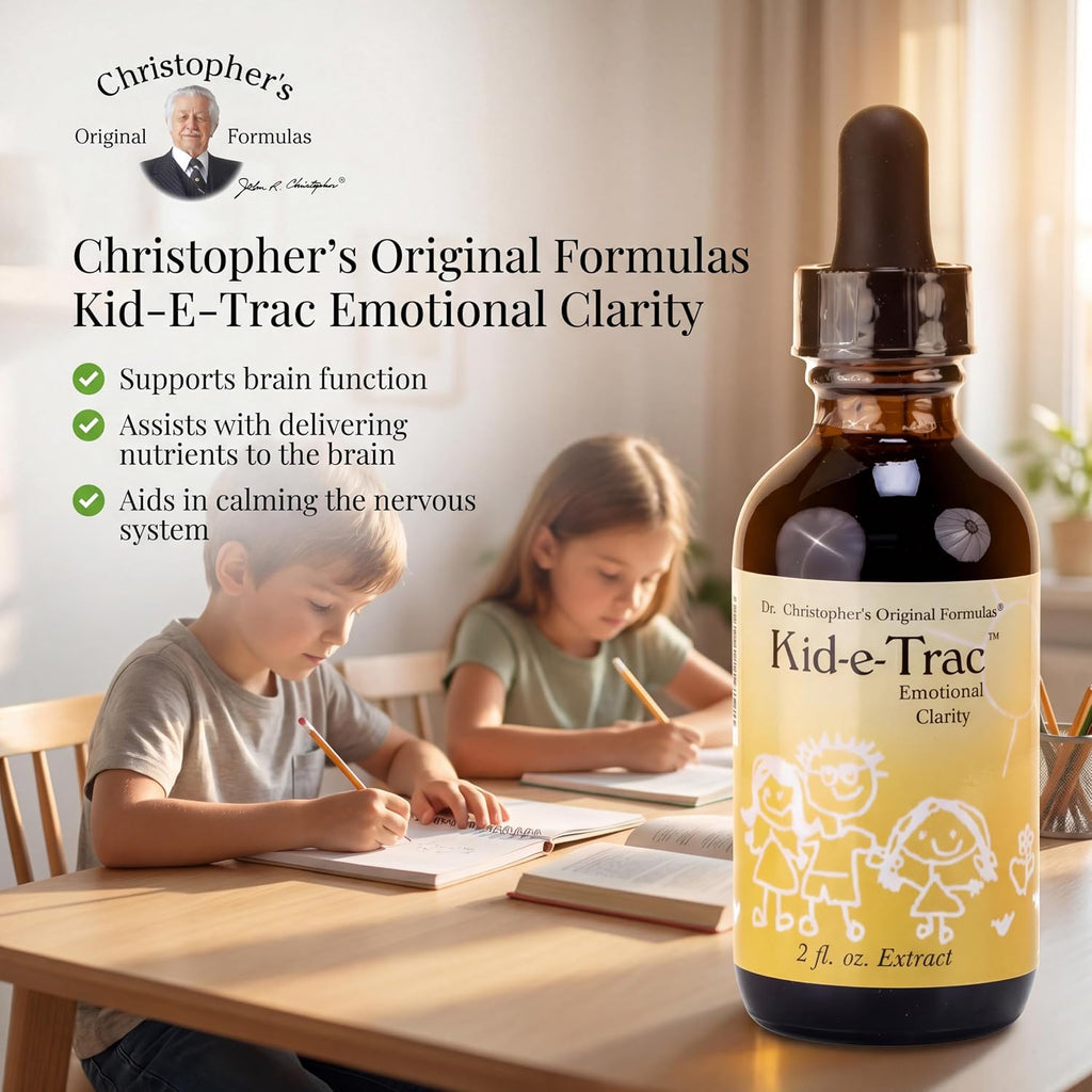 Christopher's Original Formulas Extracto líquido Kid-e-Trac orgánico - Fórmula infantil sin alcohol - 60 ml