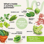 Wellneum Super Greens + Super Fruits Gummies - 120 Gominolas