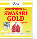 Patanjali Divya Swasari Gold Cápsulas - 20 unidades