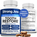Strong Jaw Tooth Restore - 180 Cápsulas - Suplemento para Dientes y Encías con Hidroxiapatita y Calcio