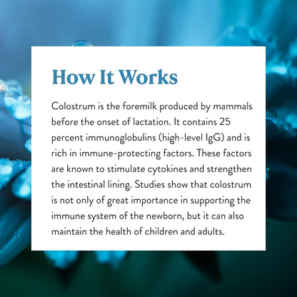 Nature's Sunshine Colostrum with Immune Factors, 60 Cápsulas – Image 6