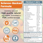 24 en 1 Vitaminas y Suplementos para Perros 200 Comprimidos Masticables con Condroitina, Probióticos, Omega-3, Glucosamina – Sabor Pollo