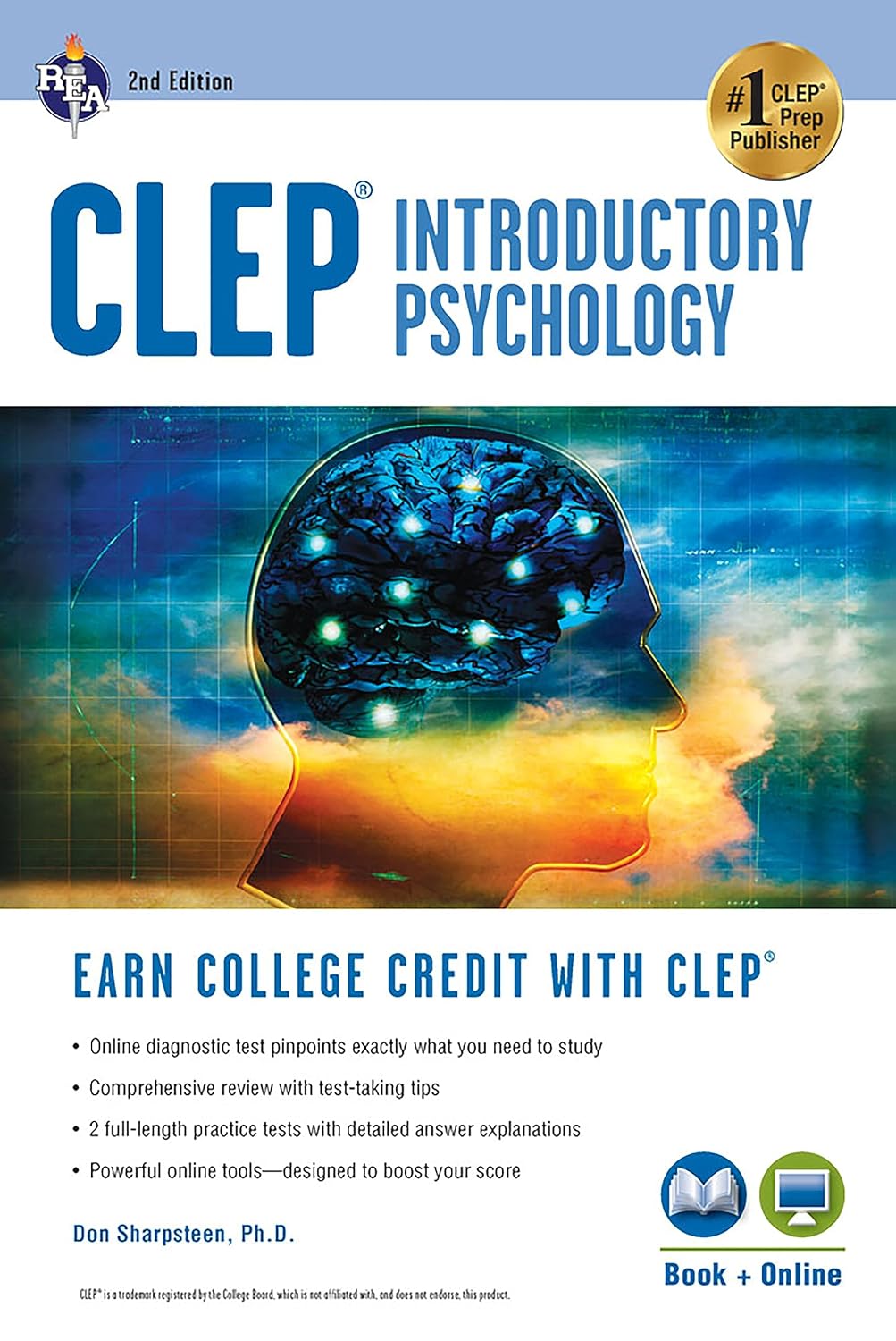 CLEP® Psicología introductoria Libro + online (Preparación para el examen CLEP)