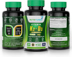 Nutritunes D3 K2 5000 UI + 100 mcg MK-7 120 Cápsulas