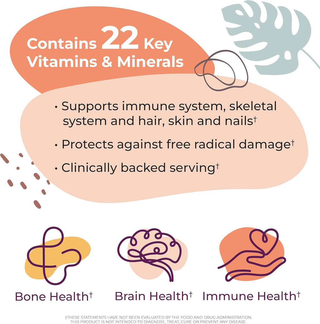 Body Kitchen Women’s Multivitamin with Optifolin+ & VitaCholine – 60 Cápsulas
