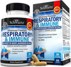 BioSchwartz Lung Detox Apoyo Respiratorio e Inmunológico, 60 Cápsulas