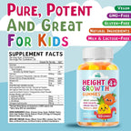 Mood Mingle Gominolas de Crecimiento para Niños y Adolescentes - Suplemento Multivitamínico