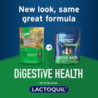 Suplemento para la Salud Digestiva con Probióticos para Perros, Lactoquil formulado por veterinarios, Golosinas blandas sabor a pollo (60 unidades)