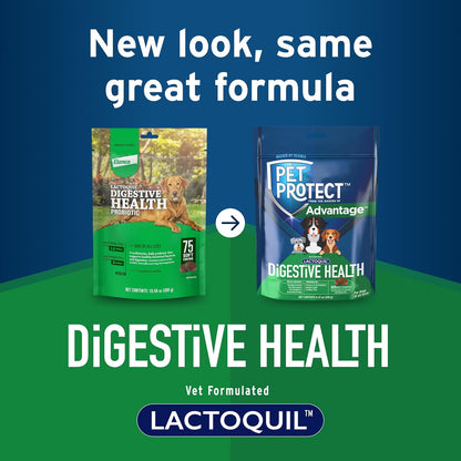 Suplemento para la Salud Digestiva con Probióticos para Perros, Lactoquil formulado por veterinarios, Golosinas blandas – Image 3